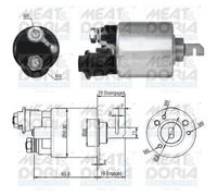 MEAT & DORIA 46140 Elettromagnete, Motore d'avviamento per HONDA