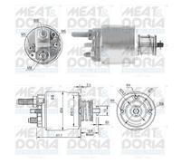 Meat & Doria Interruttore solenoide avviamento 46223 Elettromagnete