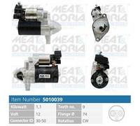 MEAT&DORIA 5010039 Motorino Avviamento Toyota Yaris (P9),