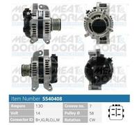 MEAT&DORIA 5540408 Alternatore Toyota Avensis (T27),