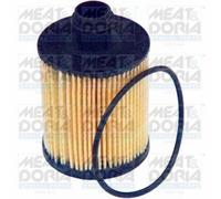 MEAT & DORIA Filtro Olio per Opel Corsa D S07 1.3 CDTI Astra J Caravan 2.0 G09