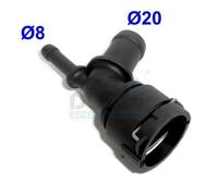 MEAT & DORIA Flangia Refrigerante per VW Golf IV 1J1 1.6 2.0 New Beetle