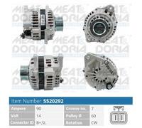 MEAT & DORIA Generatore Per Isuzu D-Max I 8DH 3.0 DiTD 4x4