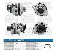 MEAT & DORIA Generatore per Opel Meriva Astra H Caravan L35 1.7 CDTI F08 F68