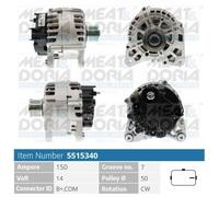 MEAT & DORIA Generatore Per Renault Captur J5_ 1.2 TCe 120 Clio IV BH_ HA_ HL_