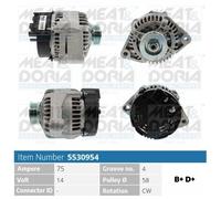 MEAT & DORIA Generatore Per Smart Cabrio 450 0.7 0.6 Fortwo 452