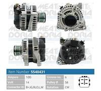 MEAT & DORIA Generatore Per Toyota Yaris SCP9_ NSP9_ KSP9_ NCP9_ ZSP9_ 1.4