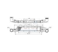 MEAT & DORIA Ladeluftkühler Per Mercedes E-Klasse W210 S210 VF210