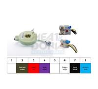 MEAT & DORIA Sensore Angolare Della Sterzata Adatto Per Fiat 500 1.2 1.4