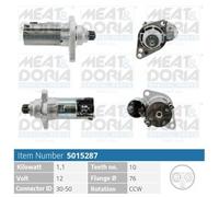 MEAT & DORIA Starter Per VW Golf VI 5K1 1.2 TSI 1.6 5M1 521 2KB 2KJ 2CB 2CJ