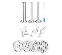Meat Grinder Attachment with Sausage Stuffer,Metal Food Grinder Accessory | Compatible for PHISINIC, for KitchenAid Stand Mixer