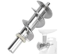 Meat Grinder Parts - Acciaio inossidabile 12 cm Screw Shaft, 4,2-4,5 cm Diameter Durable | Electric Meat Grinders with Easy Installation, Replacement, Home Kitchen Use | Grinder Accessories, Household