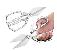Meat Scissors - Professional Kitchen Shears, 2 pezzi di strumenti e gadget per Poultry Bakers Nuts Duck Chicken Meat Barbecue Lovers Professional Chefs Home Cooks