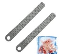 Meat Thaw Belt 2 Pieces Defrosting Fixator Tool - Safe Food Thawing Strap for Even Temperature Transfer | Flexible Adjustable Wrap Design, Reusable Durable Material, Quick Defrost Support, Kitchen Use