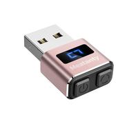 meatanty Mouse USB in metallo Jiggler piccolo mouse non rilevabile con modalità separata e pulsanti ON/OFF, supporta multi-track, senza driver, plug and play mantiene il PC/laptop sveglio