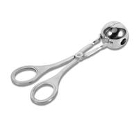 Meatballer in acciaio inossidabile con manici antiscivolo per la cucinas per polpette multiuso in acciaio, 16,1x6,34x2,72 pollici