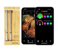 Meater Pro Duo: termometro digitale intelligente | resistenza a 550 °C | grande raggio | precisione certificata | barbecue, forno, friggitrice | 50+
