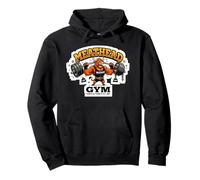 Meathead Gym Potenza e Forza Bodybuuilding Felpa con Cappuccio
