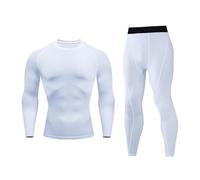 Meaunzyl Biancheria Intima Termica da Uomo, Intimo Termico Set Termico Uomo Maglia E Pantaloni Completo Biancheria Funzionale Uomo Base Layer Traspirante Termico Uomo Invernale Invernali, Caldi