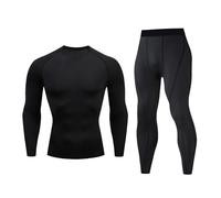 Meaunzyl Biancheria Intima Termica da Uomo, Intimo Termico Set Termico Uomo Maglia E Pantaloni Completo Biancheria Funzionale Uomo Base Layer Traspirante Termico Uomo Invernale Invernali, Caldi