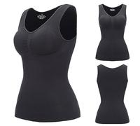 Meaunzyl Canotte Spalla Larga/Stretta Tank Top Senza Maniche Basic Aderente Sottogiacca Microfibra Morbido delle Canottiere Canottiera Racerback in Tinta Unita Sportiva per Jogging Yoga Fitness