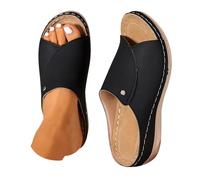 Meaunzyl Ciabatte Ortopediche Donna Comode Sandali Donna Estive Supporto Arco Aperte Sandalo Ortopedici Leggere In Gomma Lavabili Antiscivolo Slippers Camminata Spiaggia Piscina Aperte Mare
