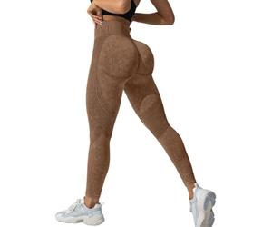Meaunzyl Donna Leggings a Compressione 3D per Anti Massa Grassa Sportivi Push Up Leggins Anticellulite Fitness Pantaloni Palestra Dimagranti Vita Alta Elasticizzati Yoga Pants 2025