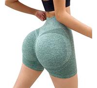 Meaunzyl Pantaloncini Sportivi da Donna Pantaloncini Estivi Vita Alta Elastici Senza Cuciture Intimo Pantaloni Donna Corti Shorts Casual per Yoga Palestra Ciclismo Sport Corsa Allenamento