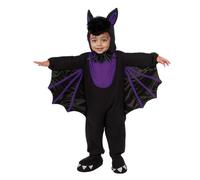 Meaunzyl Vestito Halloween Bambino, Divertente Pipistrello Con Cappuccio Set Di Abiti Con Orecchie Cappello Come Costume Di Halloween Bambino Tutina Tutine Pipistrello Body Vestito Da Carnevale