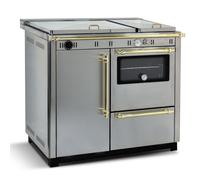 MEB CUKI 95 CUCINA TERMOCUCNA IDRO A LEGNA CON FORNO STUFA TERMOSTUFA