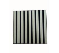 MEBANO. Pannello Acustico Legno Set di 6 pezzi 40x40 cm Oliva con Lamelle Moderne su Feltro per Rivestimento Parete Effetto Legno