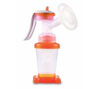 Mebby 91494 Gentlefeed Tiralatte Manual con Morbida Coppa Massaggiante
