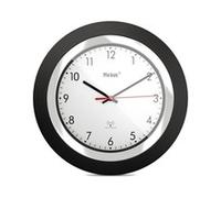 Mebus 19451 Parete Orologio digitale Rotondo Nero Bianco Plastica Moderno 250 x