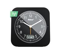 MEBUS 25609 - Radiosveglia, analogica con visualizzazione digitale della tempe