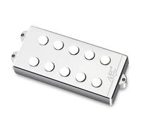 MEC Passive MM-Style - Pickup per basso, rivestimento in metallo, 5 corde, collo - cromato