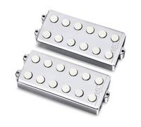 MEC Passive MM-Style - Set di 6 plettri in metallo cromato