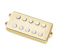 MEC - Pick-up passivo MM-Style per basso, copertura in metallo, 5 corde, colore: Oro