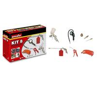 Mecafer 150098 Kit Per Compressore 8 Accessori Connessione Universale