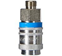Mecafer 156422 - Accoppiatore rapido in metallo, universale, 1/4 m