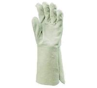 Mecafer 460404, 1 paia di guanti in pelle, Grigio