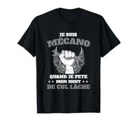 Mécano Mécanicien Humour Clé Plate Atelier Mécanicien Maglietta
