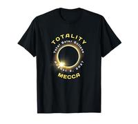 Mecca Arabia Saudita Solar Eclipse 2 Agosto 2027 Souvenir Maglietta