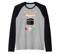 Mecca is Calling - Maglietta Hajj e Umrah Maglia con Maniche Raglan