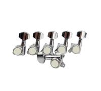 Meccaniche autobloccanti per chitarra, GK07C ST TL SG LP | Rapporto 1:18, cromo antico, fori paletta 10 mm, viti, boccole e rondelle incluse(6L)