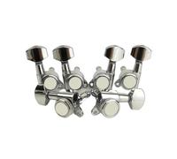 Meccaniche autobloccanti per chitarra, GK07C ST TL SG LP | Rapporto 1:18, cromo antico, fori paletta 10 mm, viti, boccole e rondelle incluse(3R3L)