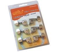 MECCANICHE set Chiavette cromate x chitarra acustica MECCANICA COMPLETA 3+3(d-s)