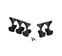 Meccaniche Chitarra Set Accordatori In Metallo Per Basso Elettrico A 5 Corde Nero(3L2R)
