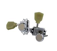 Meccaniche Deluxe Vintage Con Meccanismo Di Bloccaggio Per Chitarra Cromo Argentato