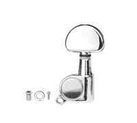 Meccaniche for chitarra folk, meccaniche semi-chiuse/completamente chiuse, accessori for accordatori a bottone in metallo(B Left 1Pcs)