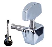 Meccaniche per accordatori per chitarra, manopole per accordatore per chitarra elettrica,Parte per chitarra elettrica con design a pulsante semicircolare - Parti per chitarra elettrica, piroli per chi